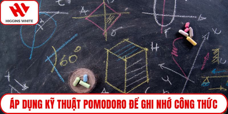Áp dụng kỹ thuật Pomodoro để ghi nhớ công thức