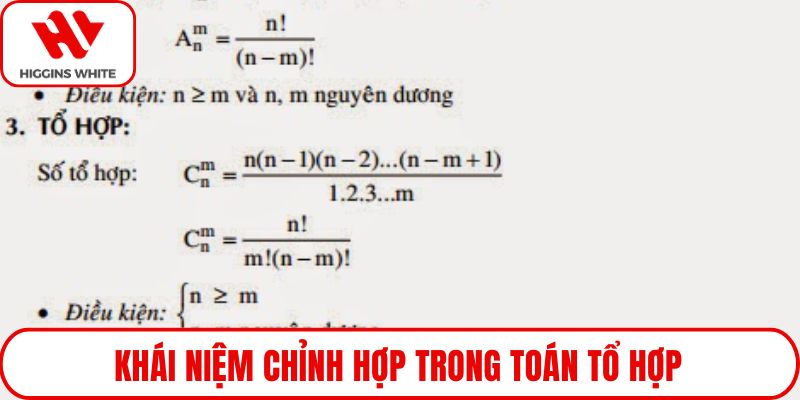 Khái niệm chỉnh hợp trong toán tổ hợp