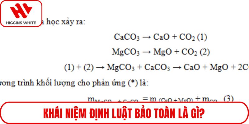 Khái niệm định luật bảo toàn là gì?