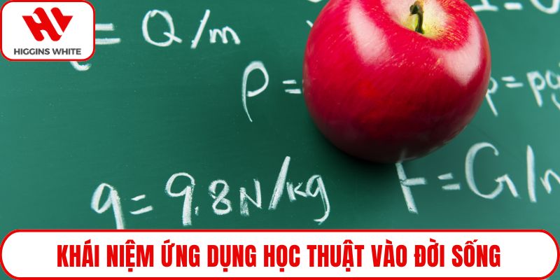 Khái niệm ứng dụng học thuật vào đời sống