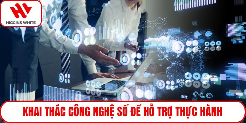 Khai thác công nghệ số để hỗ trợ thực hành