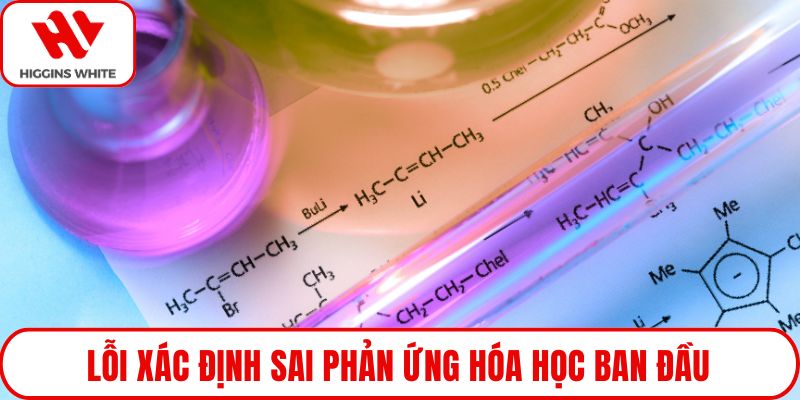 Lỗi xác định sai phản ứng hóa học ban đầu