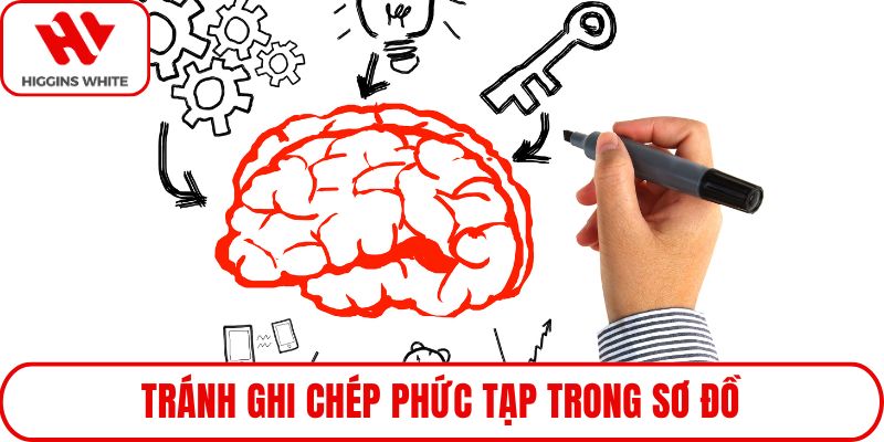 Tránh ghi chép phức tạp trong sơ đồ