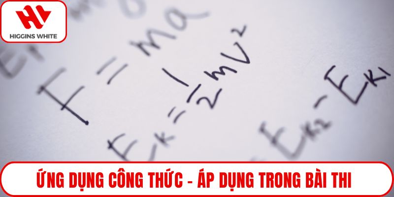 Ứng dụng công thức